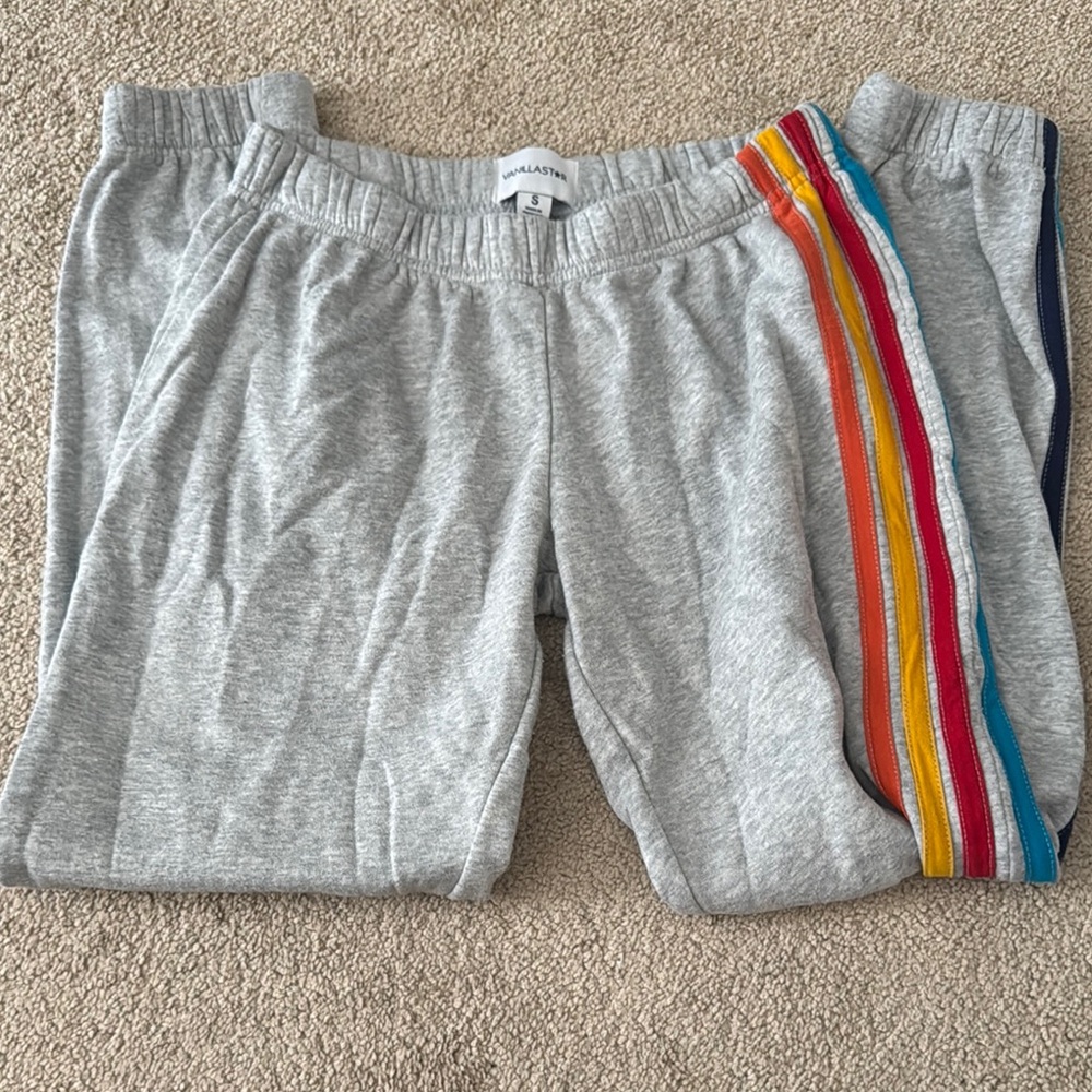 Women's Joggers with Rainbow Stripe